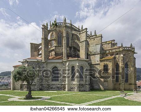 Kirche Santa Maria de la Asuncion, Castro Urdiales, Cantabria, Spanien, Europa View Large Photo Image Stock Photography - Kirche Santa Maria de la Asuncion, Castro Urdiales, Cantabria, Spanien, Europa. Fotosearch