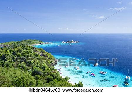 Stock Image - Ko Miang, Mu Ko Similan National Park, Similan Islands, Phang Nga province, Thailand, Asia. Fotosearch
