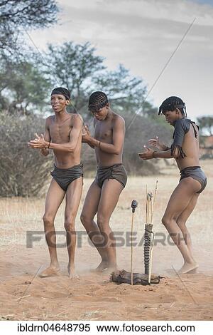 Kung Bushmen at a dance, Zebra Lodge, Hardap Region, Namibia, Africa View Large Photo Image Stock Photography - Kung Bushmen at a dance, Zebra Lodge, Hardap Region, Namibia, Africa. Fotosearch