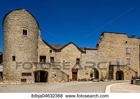 Stock Photo - La Cavalerie, Grands Causses Natural Regional Park, UNESCO World Heritage Site, Aveyron departement, Occitanie, France, Europe. Fotosearch