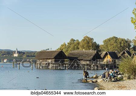 Lake Dwelling Museum Unteruhldingen, Uhldingen-Mühlhofen, Lake Constance, Baden-Württemberg, Germany, Europe View Large Photo Image Picture - Lake Dwelling Museum Unteruhldingen, Uhldingen-Mühlhofen, Lake Constance, Baden-Württemberg, Germany, Europe. Fotosearch