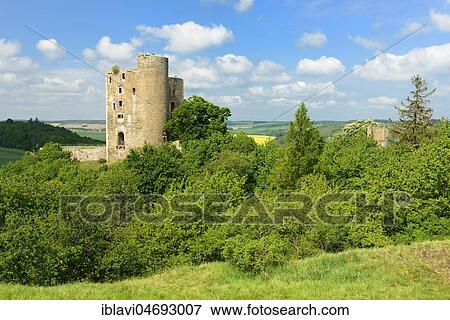 Landscape with ruin of Arnstein Castle, Sylda-Harkerode, Mansfeld-South Harz, Saxony-Anhalt, Germany, Europe View Large Photo Image Stock Photo - Landscape with ruin of Arnstein Castle, Sylda-Harkerode, Mansfeld-South Harz, Saxony-Anhalt, Germany, Europe. Fotosearch