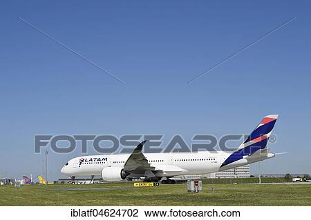 Latam, Airbus A350-900, rolling from Terminal 1 to runway, Munich Airport, Germany, Europe View Large Photo Image Stock Image - Latam, Airbus A350-900, rolling from Terminal 1 to runway, Munich Airport, Germany, Europe. Fotosearch