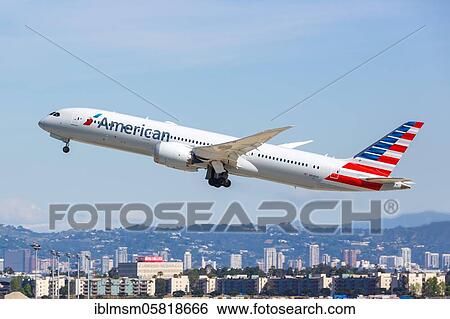 Los Angeles, United States, April 12, 2019: A Boeing 787-9 Dreamliner aircraft of American Airlines with registration number N838AA at Los Angeles Airport (LAX) in the United States, North America View Large Photo Image Stock Photograph - Los Angeles, United States, April 12, 2019: A Boeing 787-9 Dreamliner aircraft of American Airlines with registration number N838AA at Los Angeles Airport (LAX) in the United States, North America. Fotosearch