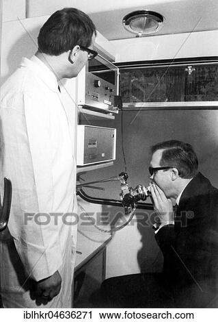 Lung test by a doctor, approx. 1960s, Berlin, Germany, Europe View Large Photo Image Stock Image - Lung test by a doctor, approx. 1960s, Berlin, Germany, Europe. Fotosearch