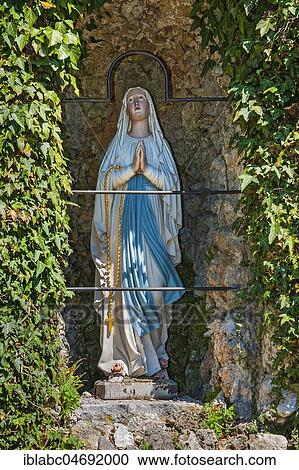 Madonna at Rosenkranzweg, Birkenstein, Fischbachau, Upper Bavaria, Bavaria, Germany, Europe View Large Photo Image Stock Image - Madonna at Rosenkranzweg, Birkenstein, Fischbachau, Upper Bavaria, Bavaria, Germany, Europe. Fotosearch