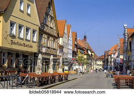 Main street, Upper Franconia, Franconia, Bavaria, Germany, Old Town, Forchheim, Franconian Switzerland, Europe View Large Photo Image Picture - Main street, Upper Franconia, Franconia, Bavaria, Germany, Old Town, Forchheim, Franconian Switzerland, Europe. Fotosearch