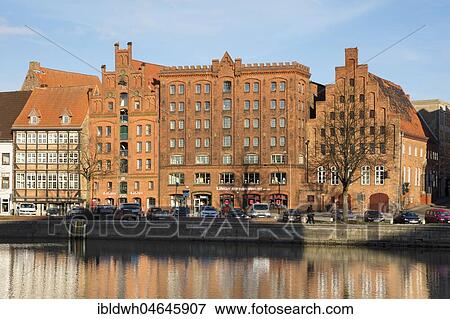 Marzipan-storage at the Stadttrave, Untertrave, Old town, Lübeck, Schleswig-Holstein, Germany, Europe View Large Photo Image Stock Photo - Marzipan-storage at the Stadttrave, Untertrave, Old town, Lübeck, Schleswig-Holstein, Germany, Europe. Fotosearch