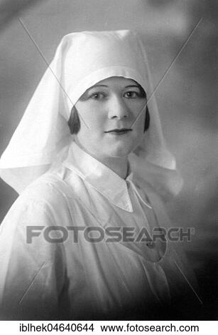 Medicine, Health, Nurse, Portrait, ca. 1920s, exact location unknown, Germany, Europe View Large Photo Image Picture - Medicine, Health, Nurse, Portrait, ca. 1920s, exact location unknown, Germany, Europe. Fotosearch