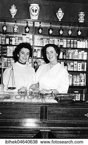 Medicine, health, pharmacists, ca. 1950s, exact location unknown, Germany, Europe View Large Photo Image Stock Photo - Medicine, health, pharmacists, ca. 1950s, exact location unknown, Germany, Europe. Fotosearch