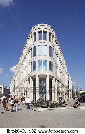 Modern commercial building in the city centre, Hanover, Lower Saxony, Germany, Europe View Large Photo Image Stock Image - Modern commercial building in the city centre, Hanover, Lower Saxony, Germany, Europe. Fotosearch