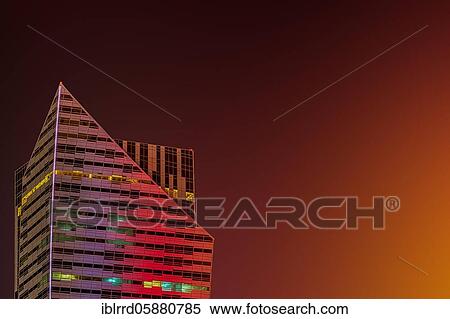 Modern high-rise building, Zlota 44, Warsaw, Poland, Europe View Large Photo Image Stock Photography - Modern high-rise building, Zlota 44, Warsaw, Poland, Europe. Fotosearch