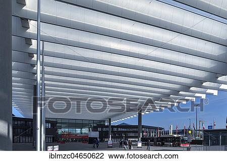 Modern roofing, forecourt expo, Nuremberg, Middle Franconia, Bavaria, Germany, Europe View Large Photo Image Stock Image - Modern roofing, forecourt expo, Nuremberg, Middle Franconia, Bavaria, Germany, Europe. Fotosearch