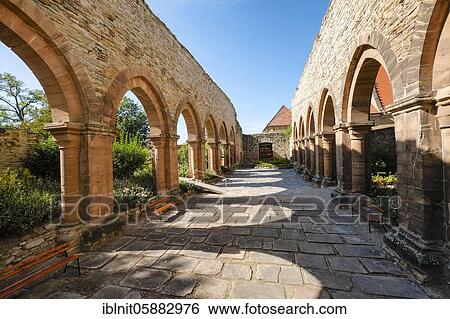 Monastery church, Memleben Monastery, Saxony-Anhalt, Germany, Europe View Large Photo Image Stock Photograph - Monastery church, Memleben Monastery, Saxony-Anhalt, Germany, Europe. Fotosearch