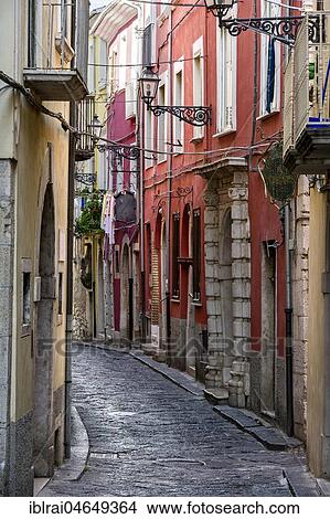 Narrow alleyway in old town, Campobasso, Molise, Italy, Europe View Large Photo Image Picture - Narrow alleyway in old town, Campobasso, Molise, Italy, Europe. Fotosearch