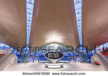 New York, United States, February 28, 2020: TWA Hotel Terminal at New York Airport John F Kennedy (JFK) in the United States, North America View Large Photo Image Stock Photography - New York, United States, February 28, 2020: TWA Hotel Terminal at New York Airport John F Kennedy (JFK) in the United States, North America. Fotosearch