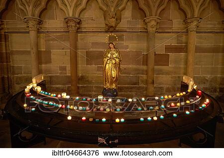 Offertory with Madonna, Strasbourg Cathedral, Strasbourg, Alsace, France, Europe View Large Photo Image Stock Photograph - Offertory with Madonna, Strasbourg Cathedral, Strasbourg, Alsace, France, Europe. Fotosearch