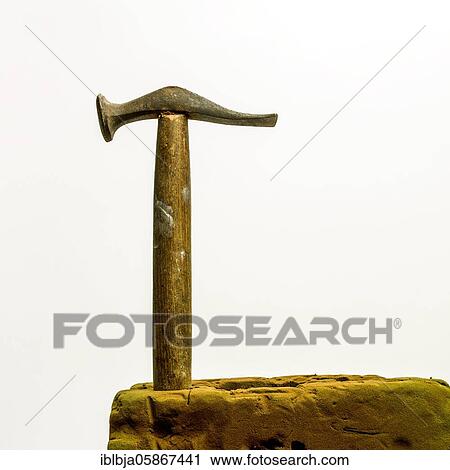 Old hammer, studio shot, France, Europe View Large Photo Image Stock Image - Old hammer, studio shot, France, Europe. Fotosearch