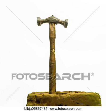 Old hammer, studio shot, France, Europe View Large Photo Image Stock Photography - Old hammer, studio shot, France, Europe. Fotosearch