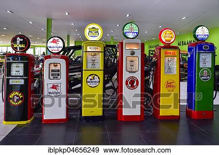 Old petrol pumps, Car Museum, Pattaya, Thailand, Asia View Large Photo Image Stock Photo - Old petrol pumps, Car Museum, Pattaya, Thailand, Asia. Fotosearch