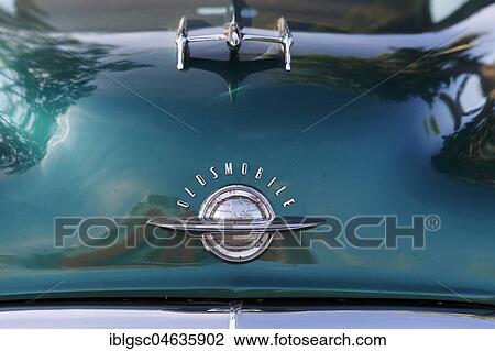 Oldsmobile, rear with logo View Large Photo Image Stock Image - Oldsmobile, rear with logo. Fotosearch