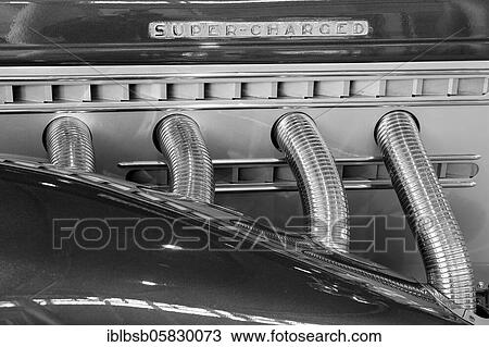 Oldtimer Detail, Auburn Speedster, in black and white View Large Photo Image Stock Image - Oldtimer Detail, Auburn Speedster, in black and white. Fotosearch
