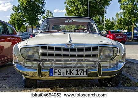 Stock Image - Oldtimer FORD Taunus 20M, P5, built 1964 to 1967, Bavaria, Germany, Europe. Fotosearch
