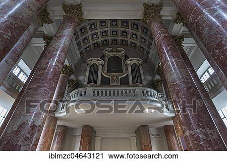 Organ loft of the catholic parish church St. Elisabeth, completed 1903, Nuremberg, Middle Franconia, Bavaria, Germany, Europe View Large Photo Image Stock Image - Organ loft of the catholic parish church St. Elisabeth, completed 1903, Nuremberg, Middle Franconia, Bavaria, Germany, Europe. Fotosearch