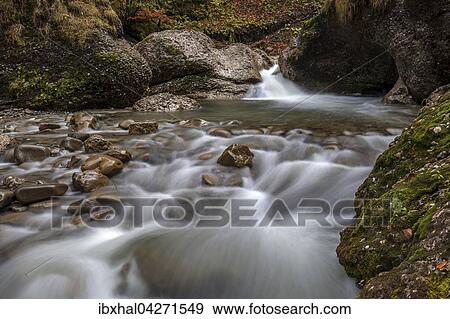 Ostertalbach im Ostertaltobel mit kleinem Wasserfall, Herbststimmung, Gunzesried-Sage, Allgau, Bayern, Deutschland, Europa View Large Photo Image Stock Photo - Ostertalbach im Ostertaltobel mit kleinem Wasserfall, Herbststimmung, Gunzesried-Sage, Allgau, Bayern, Deutschland, Europa. Fotosearch