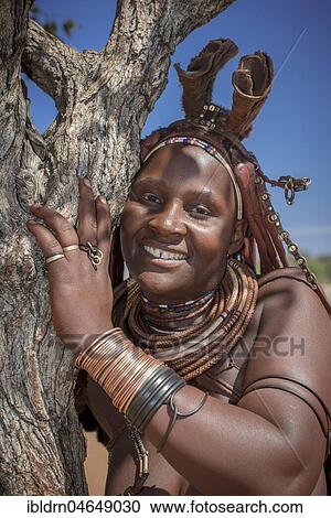 Ovahimba or Himba, Portrait of a married woman, Kunene District, Namibia, Africa View Large Photo Image Stock Image - Ovahimba or Himba, Portrait of a married woman, Kunene District, Namibia, Africa. Fotosearch