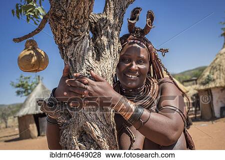 Ovahimba or Himba, Portrait of a married woman, Kamanjab, Kunene District, Namibia, Africa View Large Photo Image Stock Photo - Ovahimba or Himba, Portrait of a married woman, Kamanjab, Kunene District, Namibia, Africa. Fotosearch