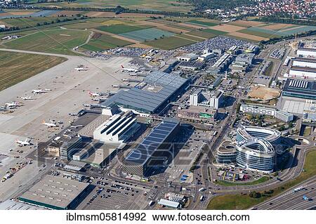 Overview Stuttgart Airport (STR) with Airport City, Stuttgart, Germany, Europe View Large Photo Image Stock Image - Overview Stuttgart Airport (STR) with Airport City, Stuttgart, Germany, Europe. Fotosearch