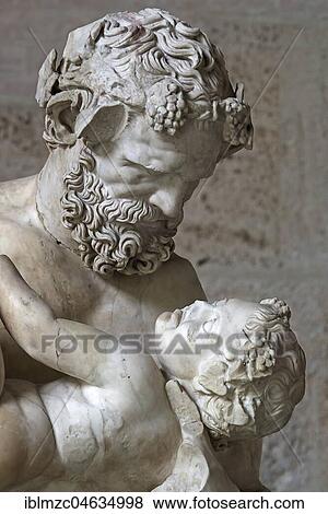 Paternal silen with the little Dyonisos, Roman copy of a statue of Lysipp, around 310 BC, glyptotheque, Munich, Upper Bavaria, Germany, Europe View Large Photo Image Stock Photo - Paternal silen with the little Dyonisos, Roman copy of a statue of Lysipp, around 310 BC, glyptotheque, Munich, Upper Bavaria, Germany, Europe. Fotosearch
