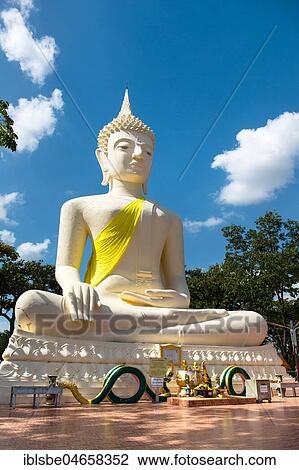 Phutthasathan Phu Sing Buddha Statue, Non Buri, Sahatsakhan district, Kalasin province, Isan, Northeast Thailand View Large Photo Image Stock Image - Phutthasathan Phu Sing Buddha Statue, Non Buri, Sahatsakhan district, Kalasin province, Isan, Northeast Thailand. Fotosearch