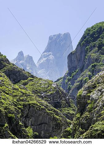 Stock Photo - Piccu Urriellu, Bulnes, Principado de Asturias, Spanien, Europa. Fotosearch