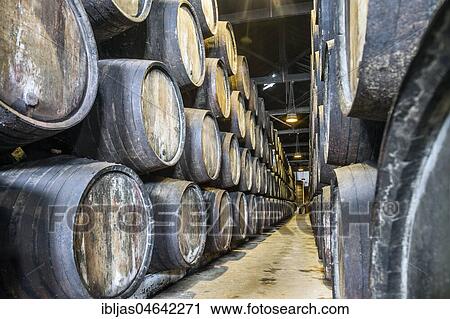 Plenty of port wine barrels in a wine cellar in Vila Nova de Gaia, Portugal, Europe View Large Photo Image Stock Image - Plenty of port wine barrels in a wine cellar in Vila Nova de Gaia, Portugal, Europe. Fotosearch