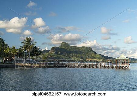 Pointe des Régates with Lion Mountain, Mahebourg, Grand Port, Mauritius, Africa View Large Photo Image Stock Photo - Pointe des Régates with Lion Mountain, Mahebourg, Grand Port, Mauritius, Africa. Fotosearch