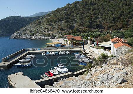 Port, Beli, Cres Island, Kvarner Gulf Bay, Croatia, Europe View Large Photo Image Stock Image - Port, Beli, Cres Island, Kvarner Gulf Bay, Croatia, Europe. Fotosearch