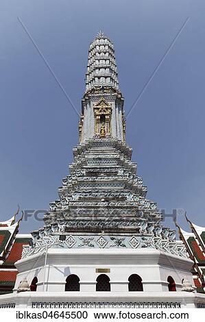 Prang, temple tower in Wat Phra Kaeo, Temple of Emerald Buddga, Ko Ratanakosin, Bangkok, Thailand, Asia View Large Photo Image Stock Image - Prang, temple tower in Wat Phra Kaeo, Temple of Emerald Buddga, Ko Ratanakosin, Bangkok, Thailand, Asia. Fotosearch