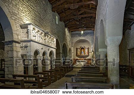 Pulpit and altar in the central nave of the pilgrimage church, Chiesa Santa Maria del Canneto, pilgrimage site, Santuario Madonna di Canneto, Roccavivara, Molise, Italy, Europe View Large Photo Image Stock Photo - Pulpit and altar in the central nave of the pilgrimage church, Chiesa Santa Maria del Canneto, pilgrimage site, Santuario Madonna di Canneto, Roccavivara, Molise, Italy, Europe. Fotosearch