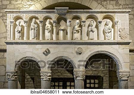 Pulpit with figures in a loggia, pilgrimage church, Chiesa Santa Maria del Canneto, pilgrimage site, Santuario Madonna di Canneto, Roccavivara, Molise, Italy, Europe View Large Photo Image Stock Image - Pulpit with figures in a loggia, pilgrimage church, Chiesa Santa Maria del Canneto, pilgrimage site, Santuario Madonna di Canneto, Roccavivara, Molise, Italy, Europe. Fotosearch