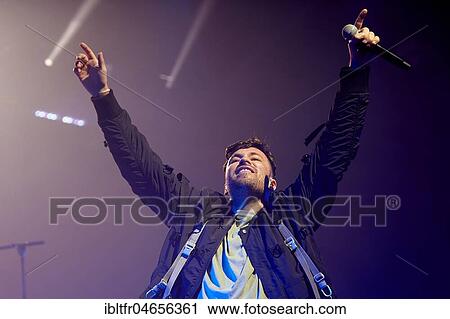 Stock Image - Rapper Marteria in concert, Koblenz, Rhineland-Palatinate, Germany, Europe. Fotosearch