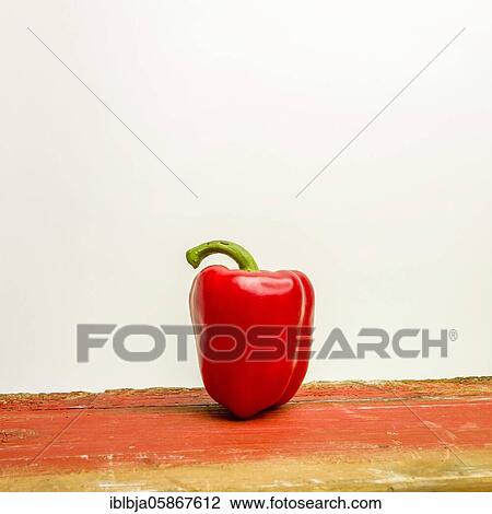 Stock Image - Red bell pepper. Fotosearch