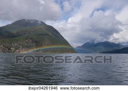 Regenbogen, Orford River, Bute Inlet, Vancouver Island, British Columbia, Kanada, Nordamerika View Large Photo Image Stock Photograph - Regenbogen, Orford River, Bute Inlet, Vancouver Island, British Columbia, Kanada, Nordamerika. Fotosearch