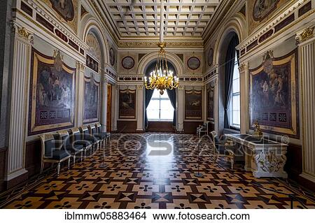 Picture - Room with paintings in the Munich Residence, Munich, Upper Bavaria, Bavaria, Germany, Europe. Fotosearch