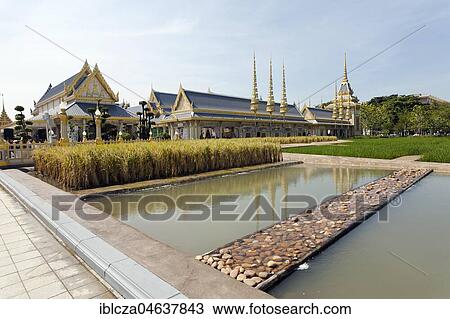 Royal Crematorium for King Bhumibol Adulyadej, Bangkok, Thailand, Asia View Large Photo Image Stock Image - Royal Crematorium for King Bhumibol Adulyadej, Bangkok, Thailand, Asia. Fotosearch