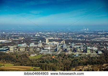 Stock Image - Ruhr University Bochum, RUB, Bochum, Ruhr area, North Rhine-Westphalia, Germany, Europe. Fotosearch