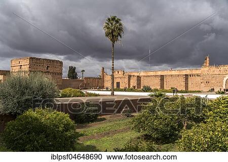 Ruins of El Badi Palace, Marrakech, Morocco, Africa View Large Photo Image Stock Image - Ruins of El Badi Palace, Marrakech, Morocco, Africa. Fotosearch