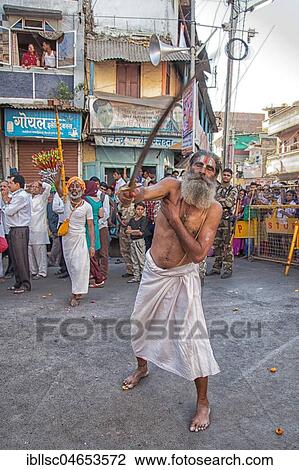 Sadhus during Hindu festival Kumbh Mela, Ujjain, India, Asia View Large Photo Image Stock Image - Sadhus during Hindu festival Kumbh Mela, Ujjain, India, Asia. Fotosearch
