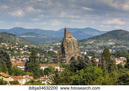 Saint-Michel d'Aiguilhe, church on the rock, Le Puy en Velay, Haute-Loire department, Auvergne-Rhone-Alpes, France, Europe View Large Photo Image Stock Image - Saint-Michel d'Aiguilhe, church on the rock, Le Puy en Velay, Haute-Loire department, Auvergne-Rhone-Alpes, France, Europe. Fotosearch